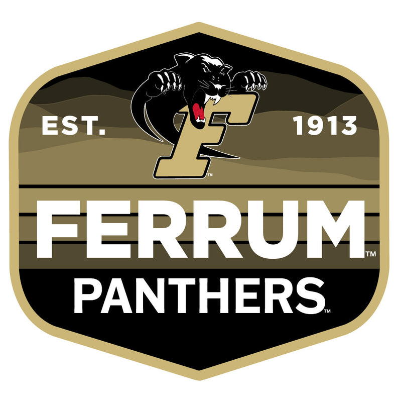 Ferrum College Scenic Background Vinyl Sticker/Magnet - Officially Licensed