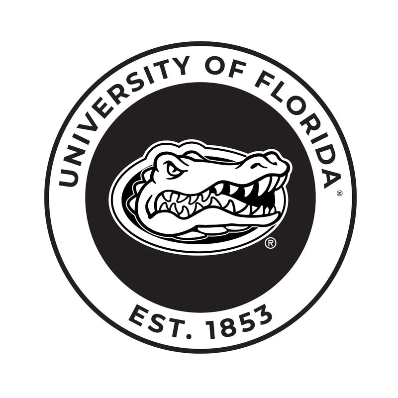 Florida Gators Officially Licensed Black Vinyl Decal Sticker Clear Backing