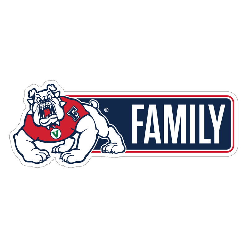 Fresno State Bulldogs Proud Die Cut Decal Officially Licensed Collegiate Product