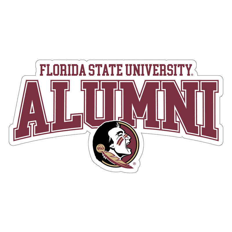 Florida State Seminoles Laser Cut Alumni Vinyl Sticker/Magnet - Officially Licensed 6-Inch