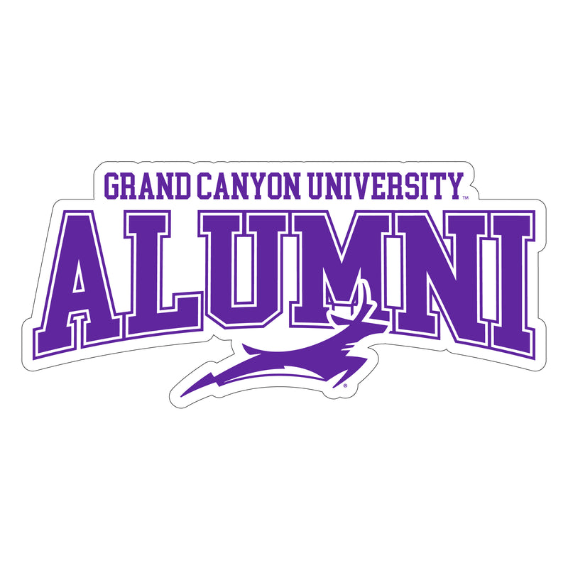 Grand Canyon University Lopes Laser Cut Alumni Vinyl Sticker/Magnet - Officially Licensed 3-Inch