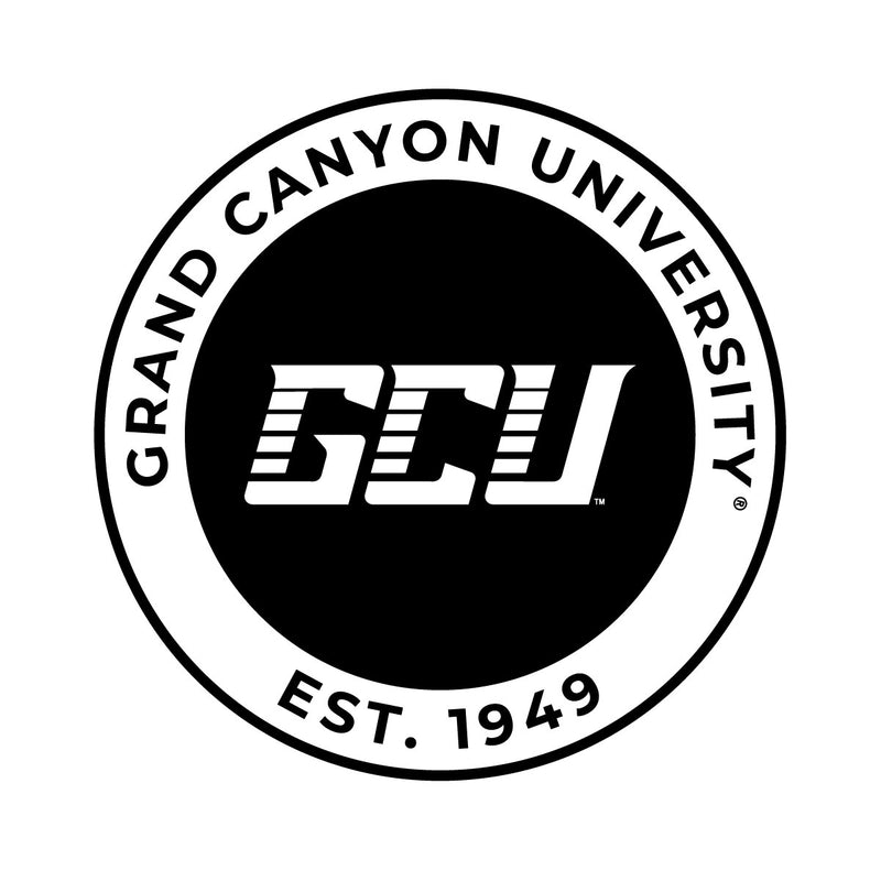 Grand Canyon University Lopes Officially Licensed Black Vinyl Decal Sticker Holographic Backing