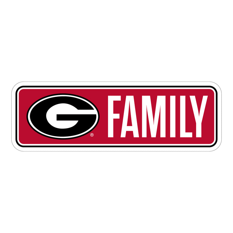 Georgia Bulldogs Proud Die Cut Decal Officially Licensed Collegiate Product
