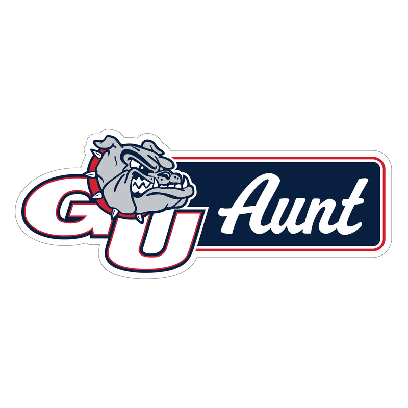 Gonzaga Bulldogs Proud Die Cut Magnet Officially Licensed Collegiate Product 4-Inches Wide