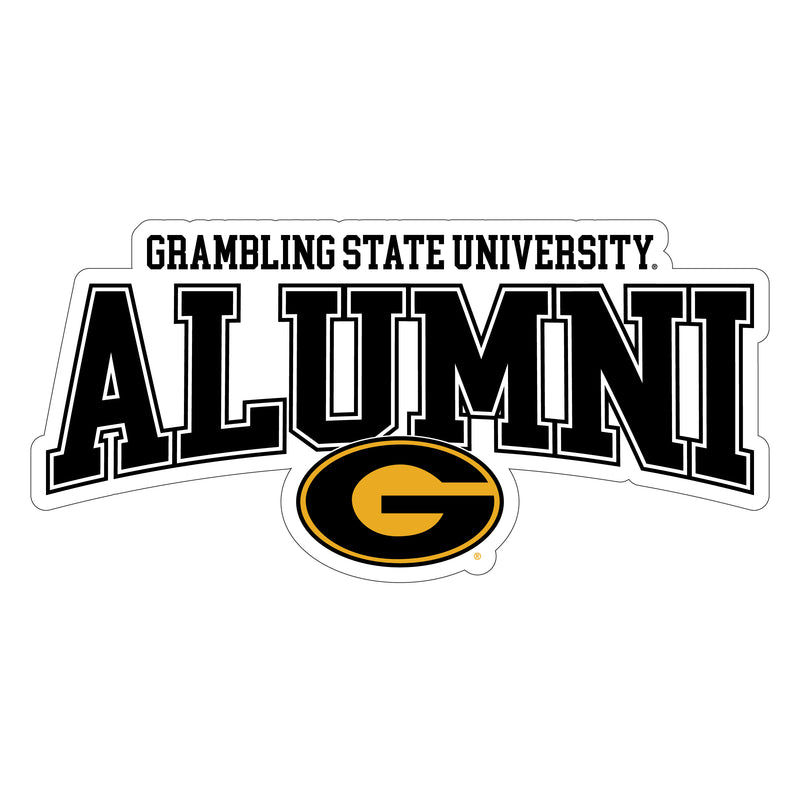 Grambling State Tigers Laser Cut Alumni Vinyl Sticker/Magnet - Officially Licensed 3-Inch