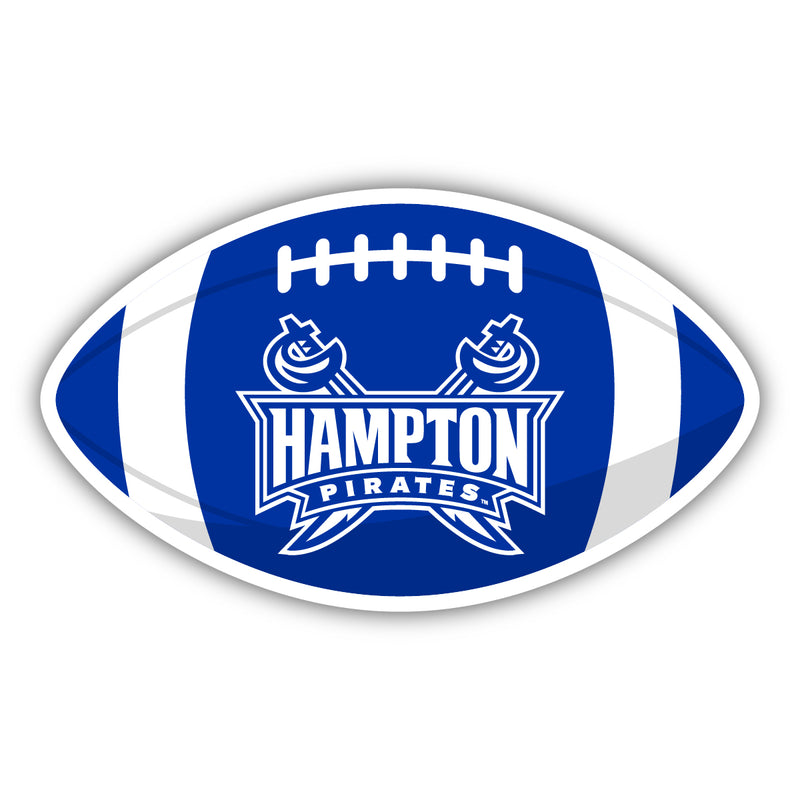 Hampton University College Sticker or Magnet – Licensed University Sports Design, Multiple Sizes