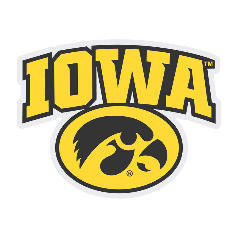 Iowa Hawkeyes Choose Style and Size NCAA Vinyl Decal Sticker for Fans, Students, and Alumni