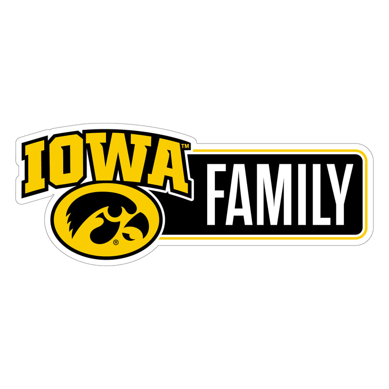 Iowa Hawkeyes Proud Die Cut Decal Officially Licensed Collegiate Product