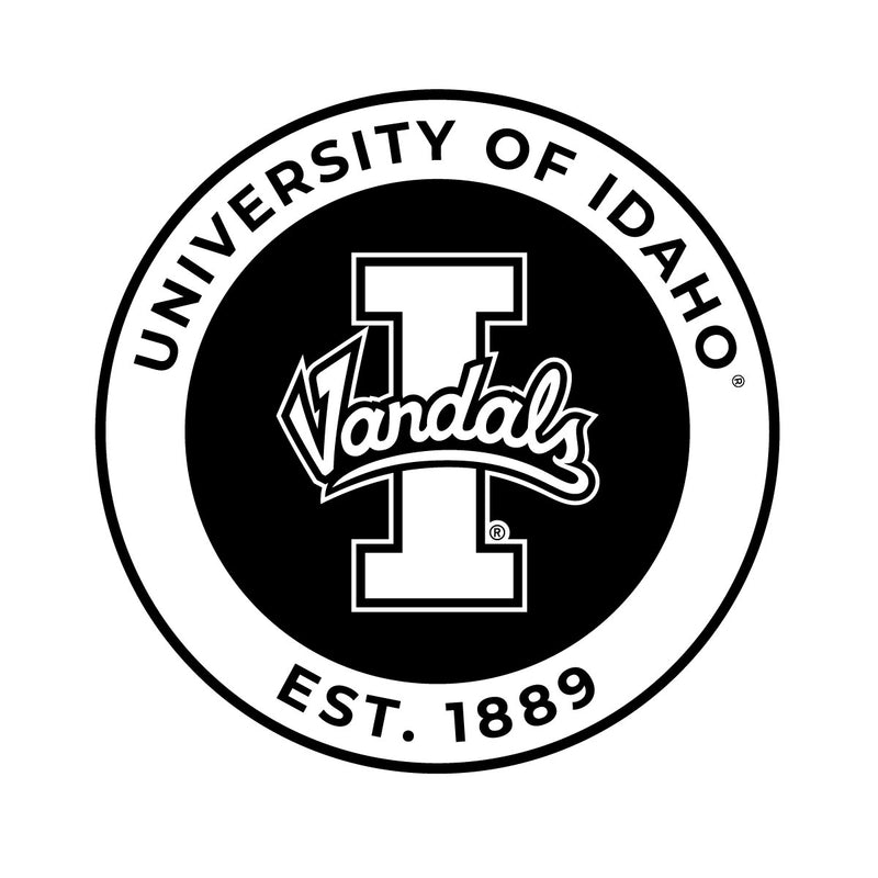Idaho Vandals Officially Licensed Black Vinyl Decal Sticker White Backing