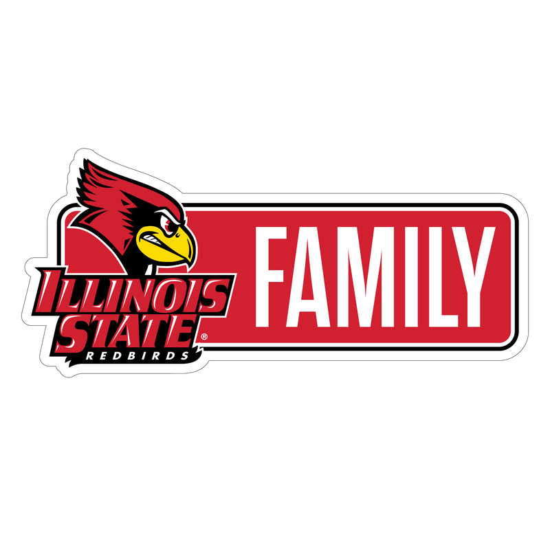 Illinois State Redbirds Proud Die Cut Decal Officially Licensed Collegiate Product