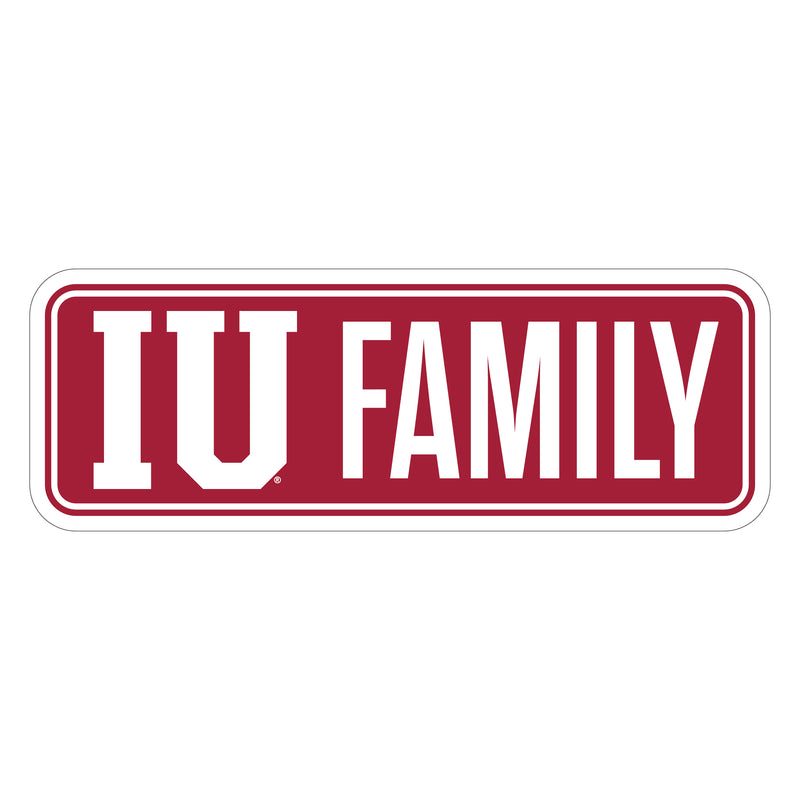 Indiana Hoosiers Proud Die Cut Decal Officially Licensed Collegiate Product
