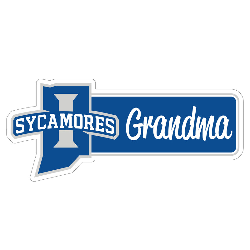 Indiana State University Proud Die Cut Magnet Officially Licensed Collegiate Product 3-Inches Wide