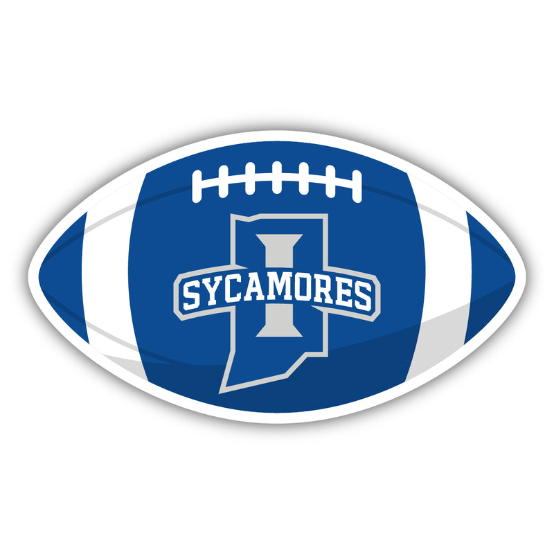 Indiana State University College Sticker or Magnet – Licensed University Sports Design, Multiple Sizes