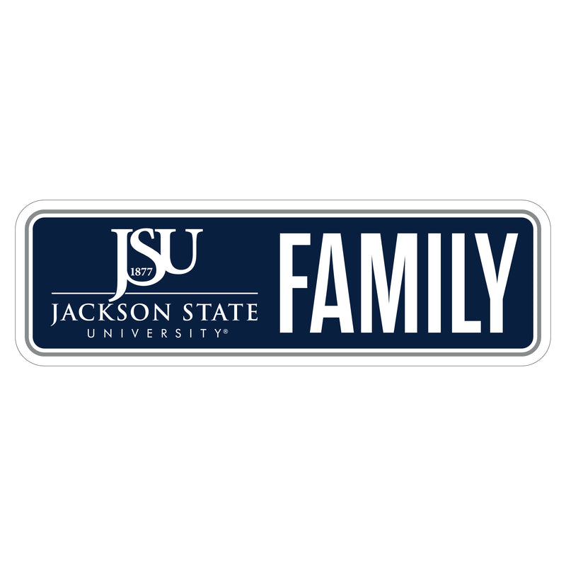 Jackson State University Proud Die Cut Decal Officially Licensed Collegiate Product