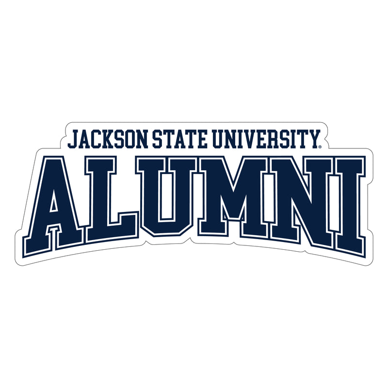 Jackson State University Laser Cut Alumni Vinyl Sticker/Magnet - Officially Licensed 3-Inch