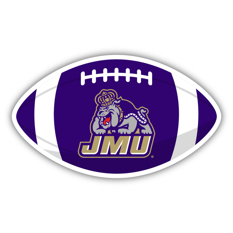 James Madison Dukes College Sticker or Magnet – Licensed University Sports Design, Multiple Sizes