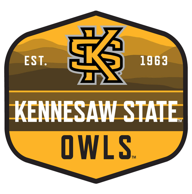 Kennesaw State University Scenic Background Vinyl Sticker/Magnet - Officially Licensed