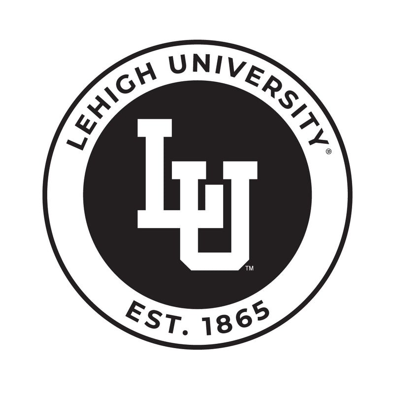Lehigh University Mountain Hawks Officially Licensed Black Vinyl Decal Sticker Holographic Backing