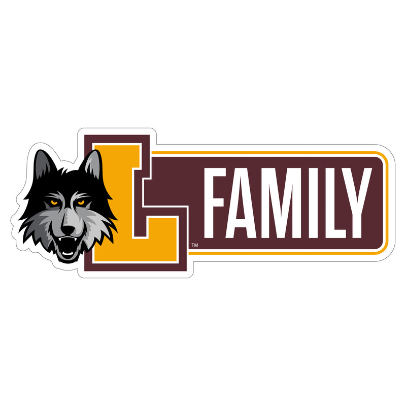 Loyola University Ramblers Proud Die Cut Decal Officially Licensed Collegiate Product