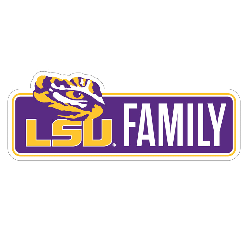LSU Tigers Proud Die Cut Decal Officially Licensed Collegiate Product