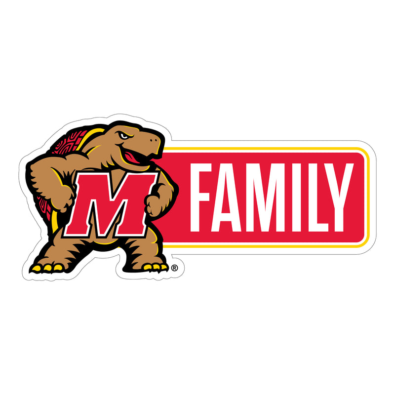 Maryland Terrapins Proud Die Cut Decal Officially Licensed Collegiate Product