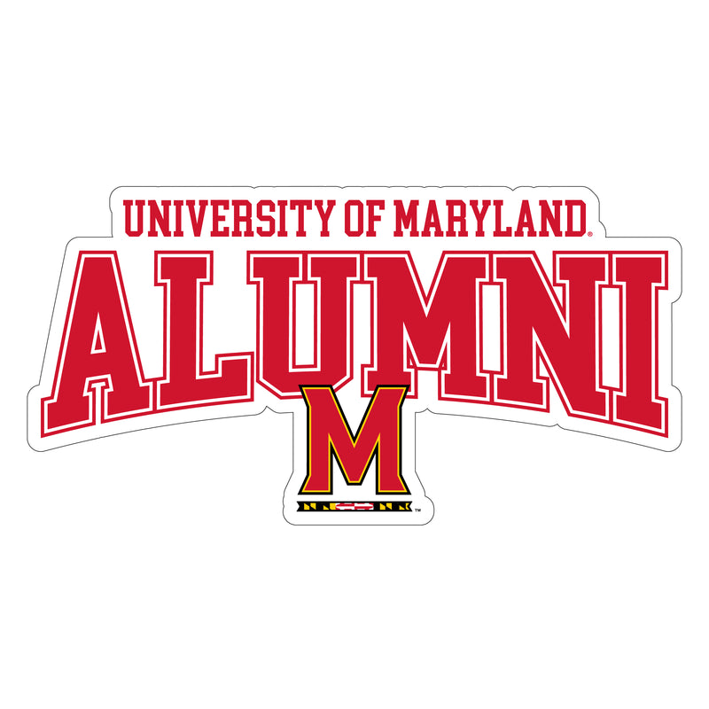 Maryland Terrapins Laser Cut Alumni Vinyl Sticker/Magnet - Officially Licensed 6-Inch