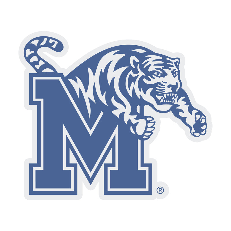 Memphis Tigers Choose Style and Size NCAA Vinyl Decal Sticker for Fans, Students, and Alumni