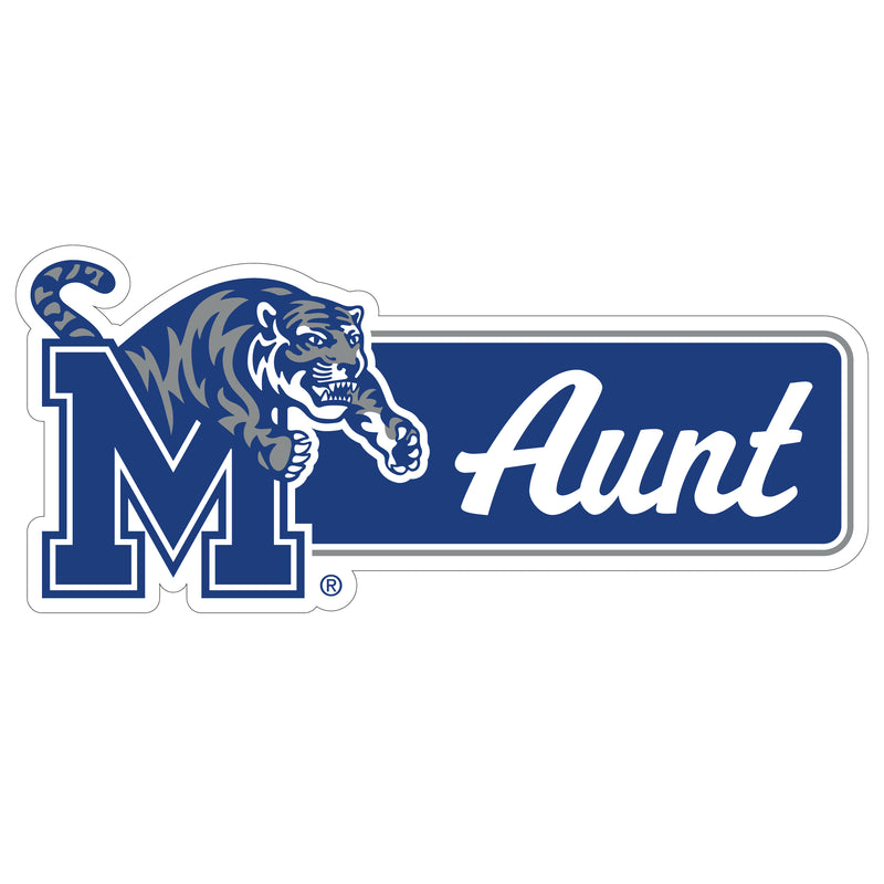 Memphis Tigers Proud Die Cut Magnet Officially Licensed Collegiate Product 5-Inches Wide