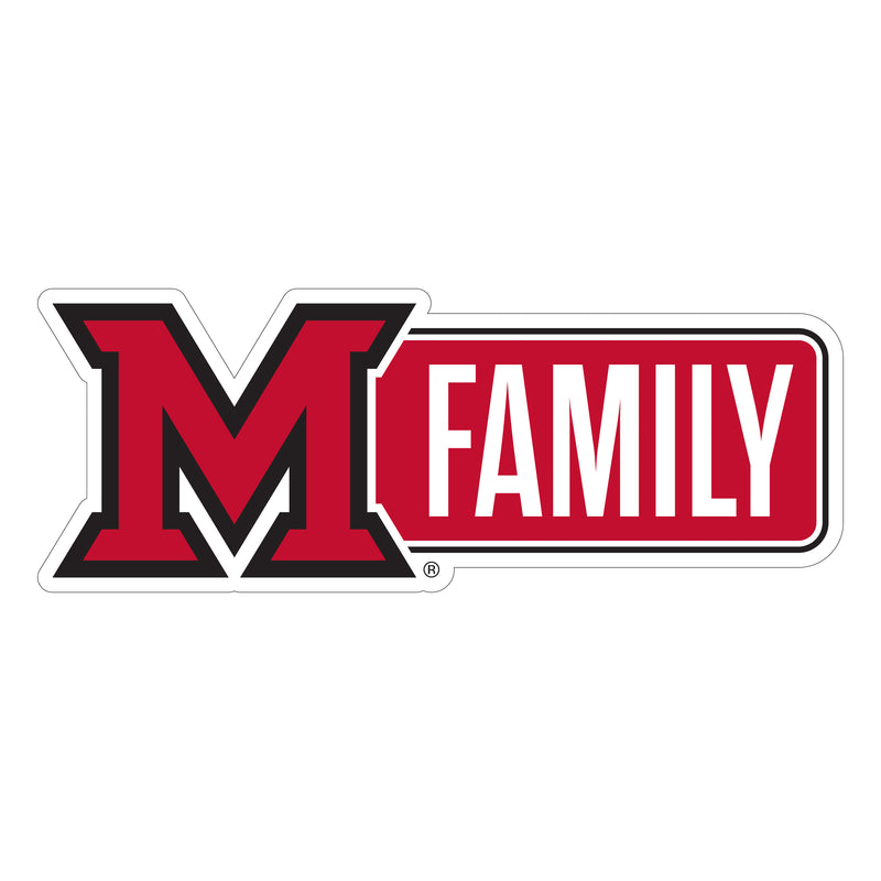 Miami University of Ohio Proud Die Cut Decal Officially Licensed Collegiate Product