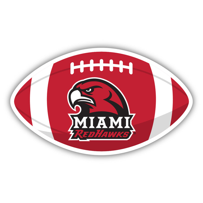 Miami University of Ohio College Sticker or Magnet – Licensed University Sports Design, Multiple Sizes