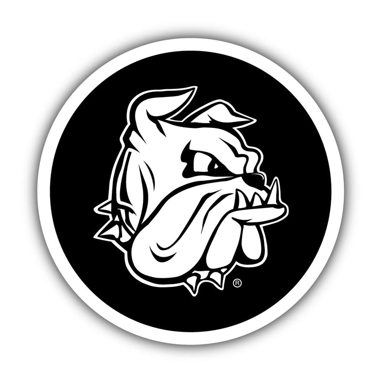Minnesota Duluth Bulldogs Officially Licensed Black Vinyl Decal Sticker Holographic Backing