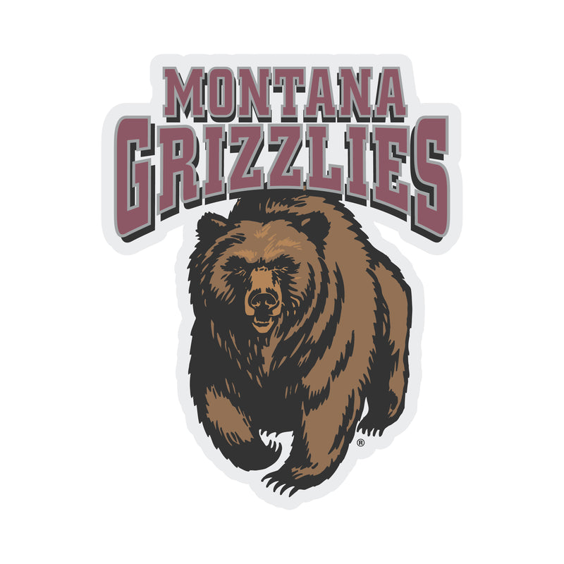 Montana University Choose Style and Size NCAA Vinyl Decal Sticker for Fans, Students, and Alumni