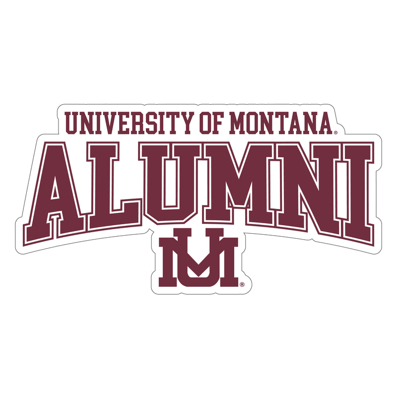 Montana University Laser Cut Alumni Vinyl Sticker/Magnet - Officially Licensed 3-Inch