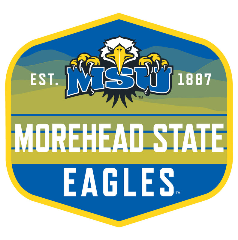 Morehead State University Scenic Background Vinyl Sticker/Magnet - Officially Licensed