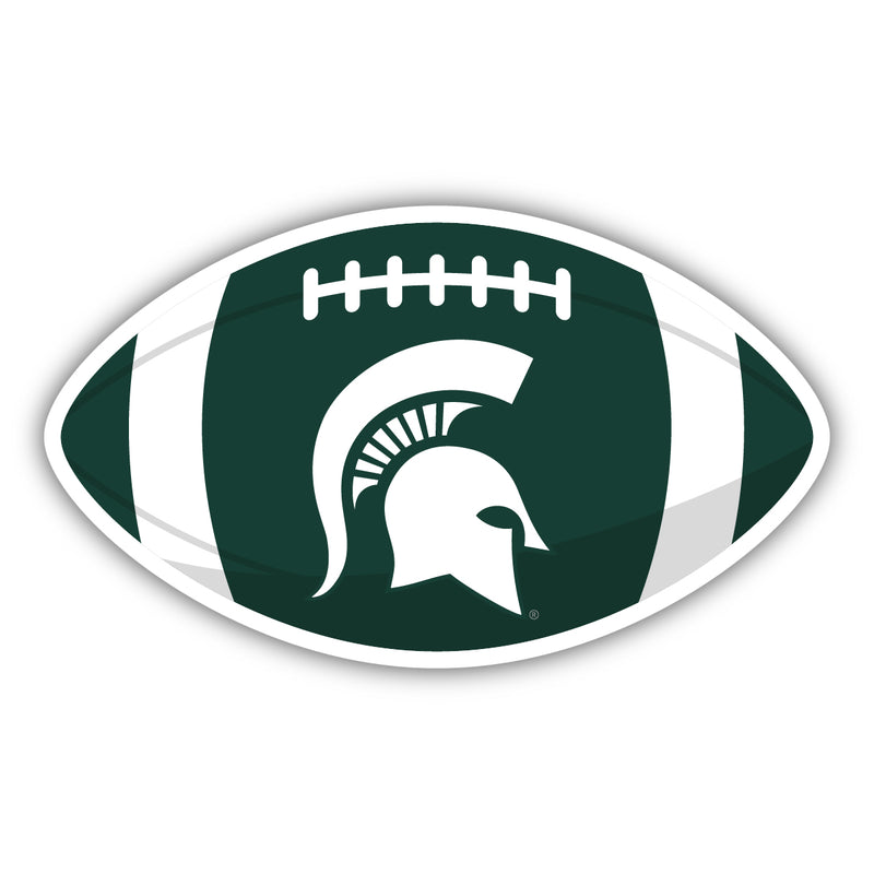 Michigan State Spartans College Sticker or Magnet – Licensed University Sports Design, Multiple Sizes