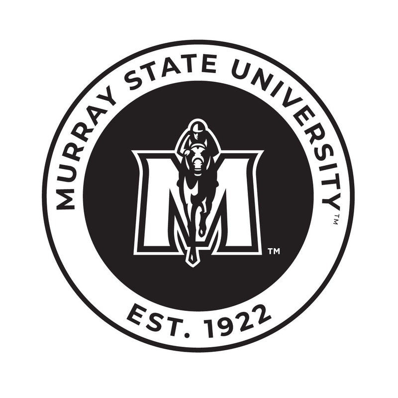 Murray State University Officially Licensed Black Vinyl Decal Sticker White Backing