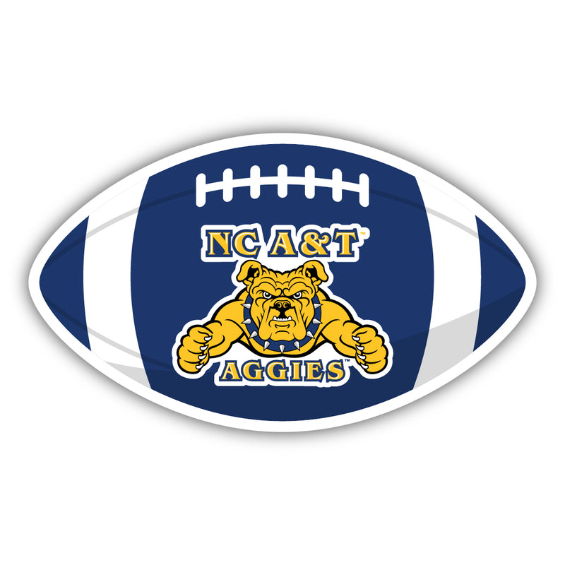 North Carolina A&T State Aggies College Sticker or Magnet – Licensed University Sports Design, Multiple Sizes