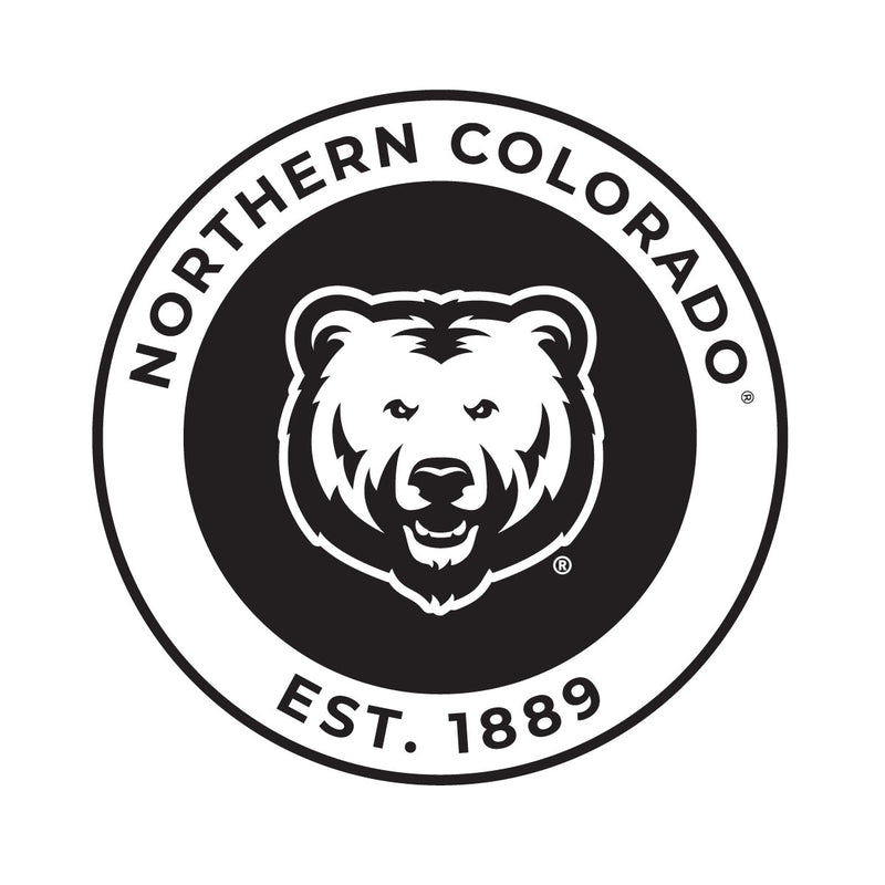 Northern Colorado Bears Officially Licensed Black Vinyl Decal Sticker Holographic Backing