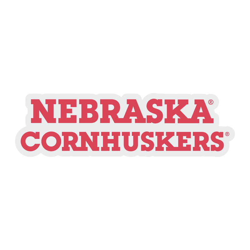 Nebraska Cornhuskers Choose Style and Size NCAA Vinyl Decal Sticker for Fans, Students, and Alumni