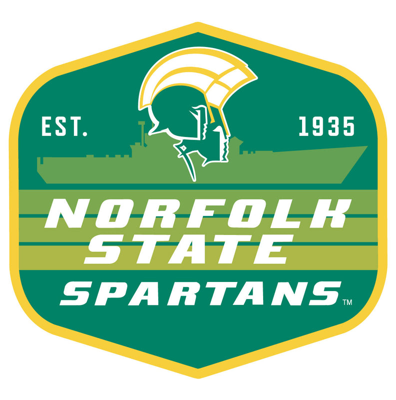 Norfolk State University Scenic Background Vinyl Sticker/Magnet - Officially Licensed