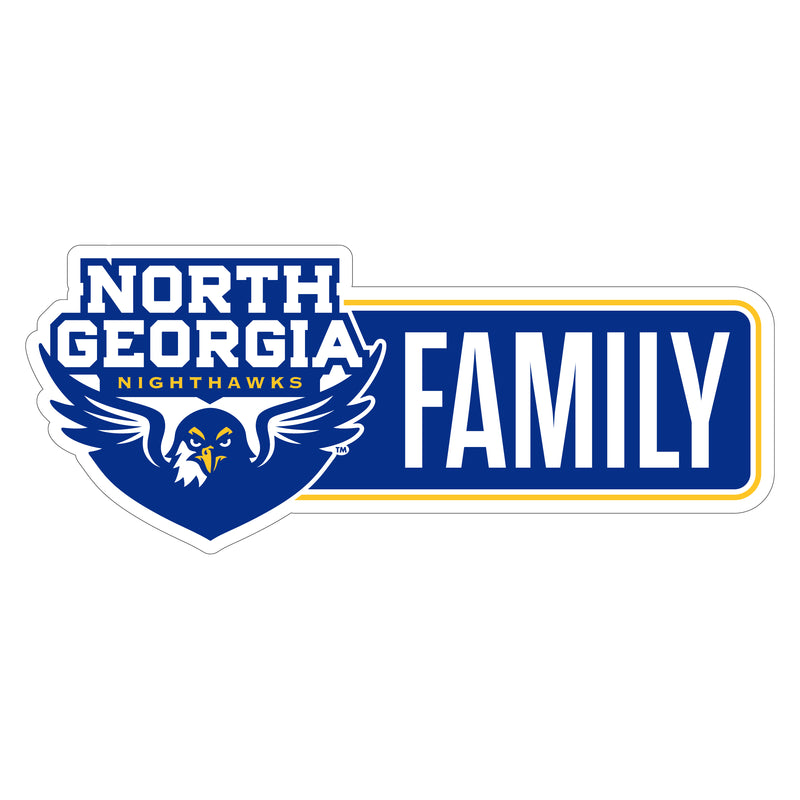 North Georgia Nighthawks Proud Die Cut Decal Officially Licensed Collegiate Product