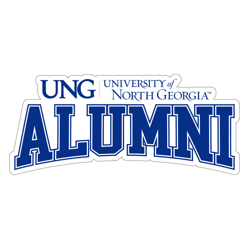 North Georgia Nighthawks Laser Cut Alumni Vinyl Sticker/Magnet - Officially Licensed 4-Inch