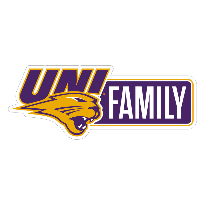 Northern Iowa Panthers Proud Die Cut Decal Officially Licensed Collegiate Product
