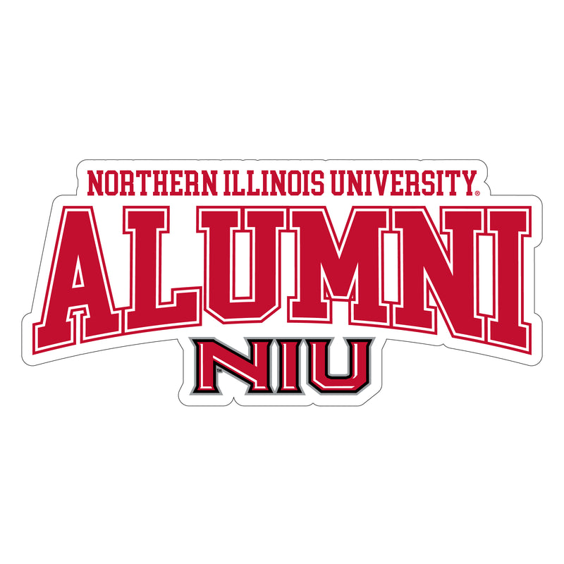 Northern Illinois Huskies Laser Cut Alumni Vinyl Sticker/Magnet - Officially Licensed 4-Inch