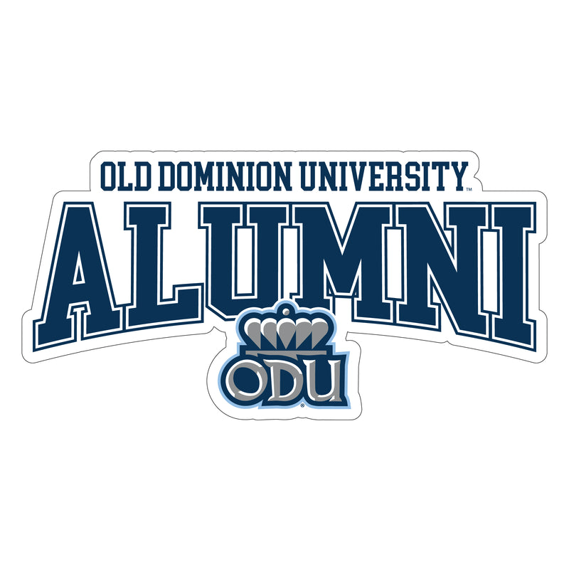 Old Dominion Monarchs Laser Cut Alumni Vinyl Sticker/Magnet - Officially Licensed 6-Inch