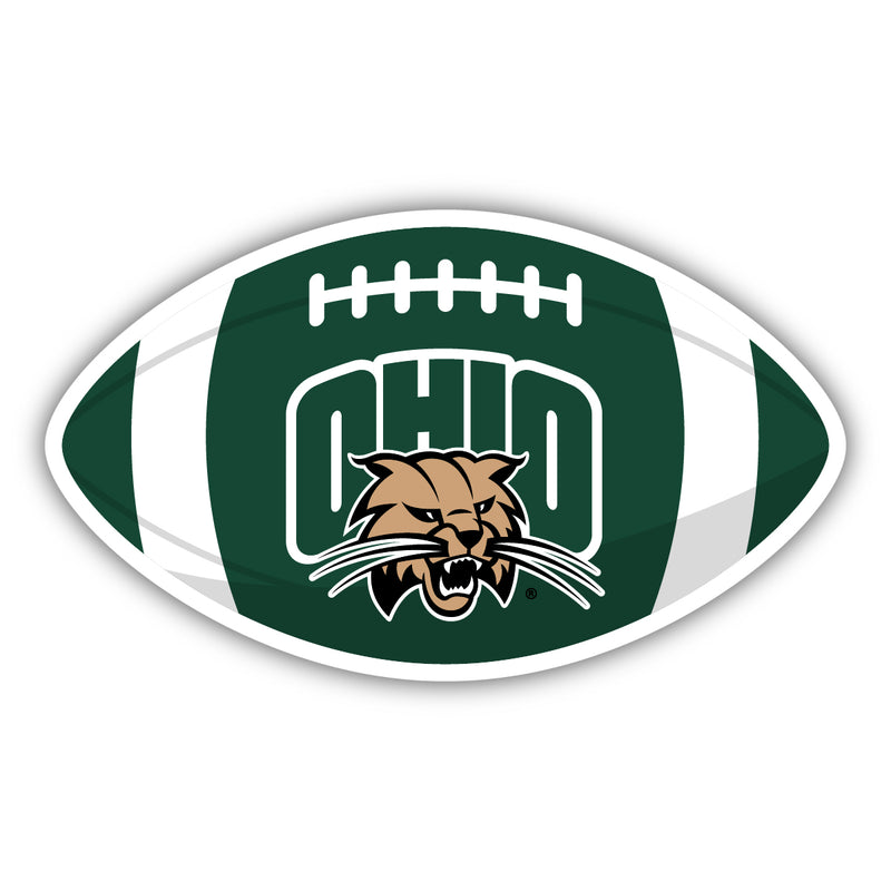 Ohio University College Sticker or Magnet – Licensed University Sports Design, Multiple Sizes