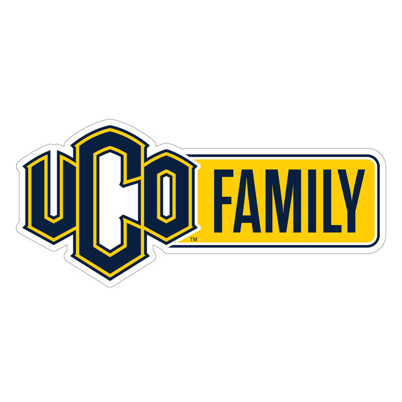 University of Central Oklahoma Bronchos Proud Die Cut Decal Officially Licensed Collegiate Product
