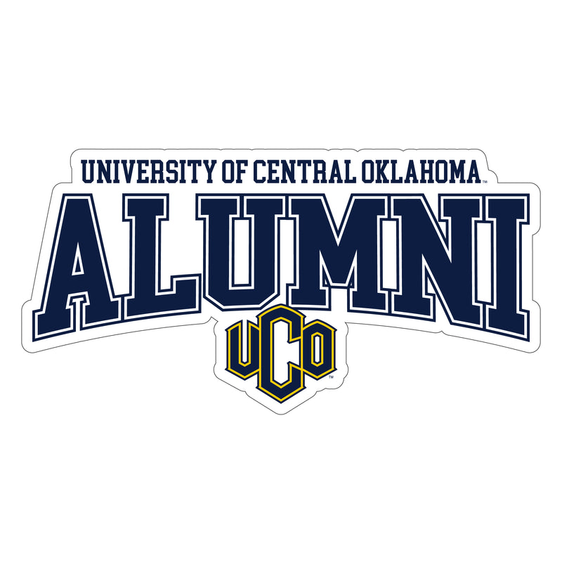 University of Central Oklahoma Bronchos Laser Cut Alumni Vinyl Sticker/Magnet - Officially Licensed 3-Inch