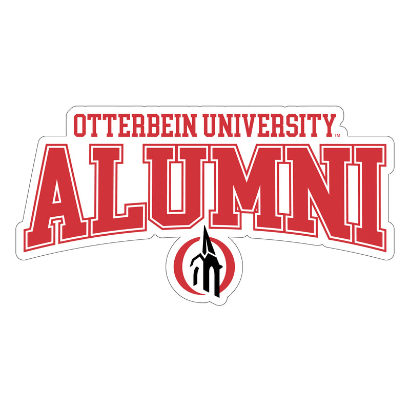 Otterbein University Laser Cut Alumni Vinyl Sticker/Magnet - Officially Licensed 3-Inch