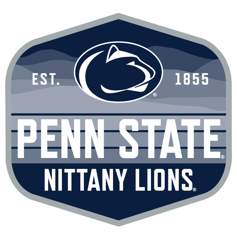 Penn State Nittany Lions Scenic Background Vinyl Sticker/Magnet - Officially Licensed